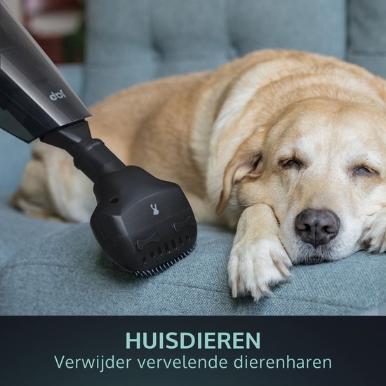 JAP Appliances Tornado S3C - Kruimeldief snoerloos (150W) met oplaadhangsysteem - 5 Opzetstukken en 2 HEPA-filters - Nat en Droog handstofzuiger - Kruimelzuiger draadloos - Auto stofzuiger