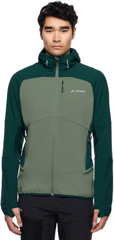 Vaude Larice Softshelljas - Waterafstotend - Ademend - Deep Pond - Maat XL