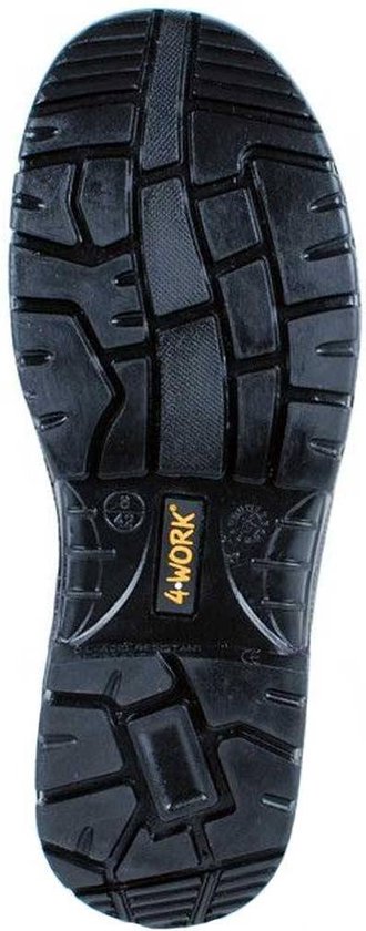 4WORK 4W12 Zwart Hoge Werkschoenen S3