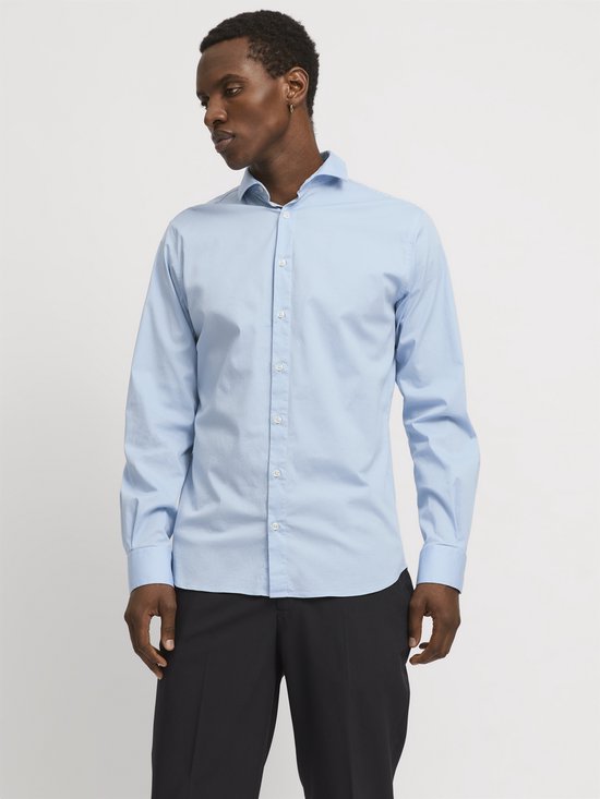 Jack & Jones Blajaxon Stretch Overhemd Heren - Maat L
