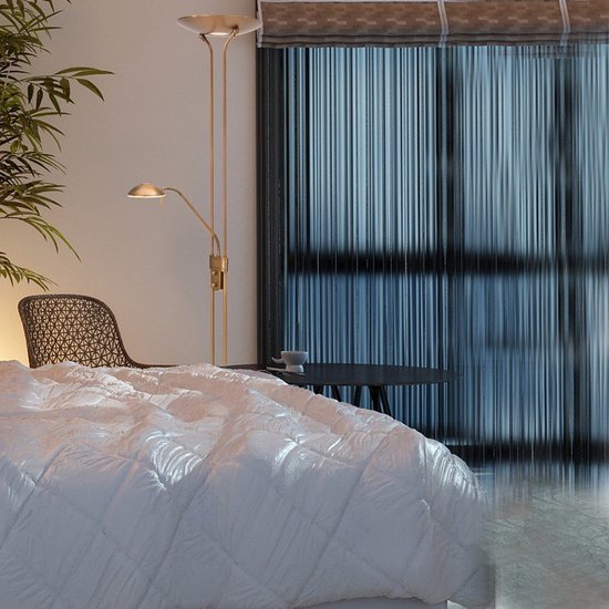 Steinhauer Olet - Klassieke LED Dimbare Vloerlamp | Staande Lamp met Dimmer met leeslamp - 1 lichts - H 1800 mm - Brons - Woonkamer | Slaapkamer