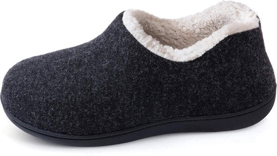 Pantoffels Dames - Sloffen - Maat 38/39 - Zwart - Anti-slip - Comfeet