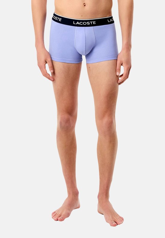 Lacoste Trunkshort Heren - 3 Stuks - Olive/Delphinium - Maat XL