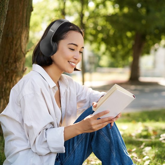 Denver Bluetooth Koptelefoon - Draadloze over-ear Koptelefoon met Belfunctie - BTH240 - Zwart
