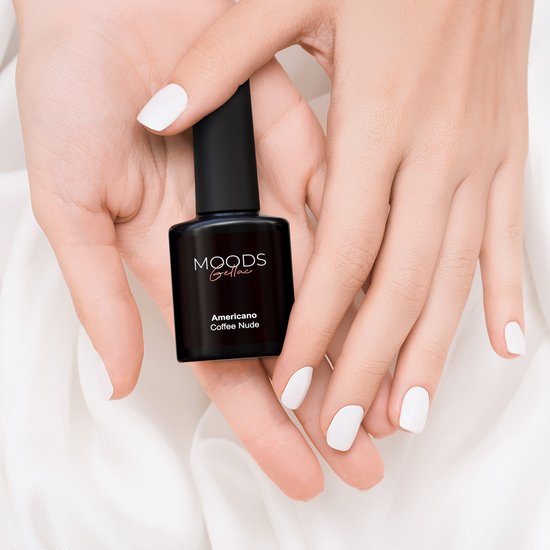 Moods Gellac BIAB - Builder in a Bottle – BIAB Nagel Builder Gel - Coffee Nude - HEMA & TPO Vrij