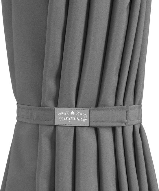 Kingsleeve Parasol Ø300cm - UV-bescherming 50+ Slinger - Antraciet