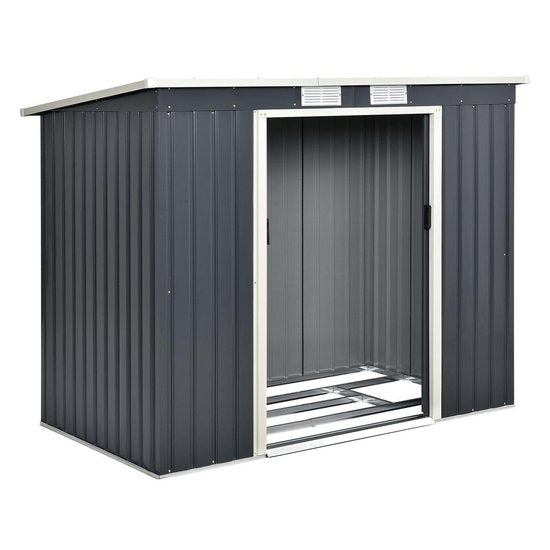 Juskys Metalen tuinhuis M - 213 × 130 × 173cm