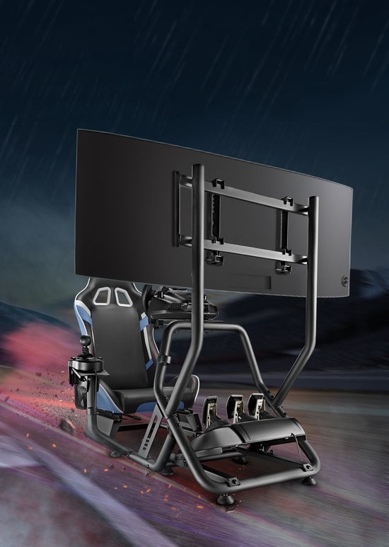 Racestoel cockpit simulator - volledig verstelbaar - racestoel