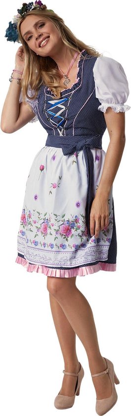 Dressforfun Mini-dirndl Garching model 1 - XL - Verkleedkleding carnaval - Oktoberfest - Verkleden - Feestkleding - Carnavalskleding - Feest - Partykleding
