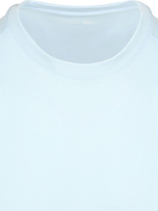 Lacoste Sport T-Shirt Lichtblauw - Print T-shirts - maat XXL