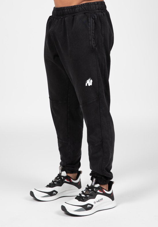 Gorilla Wear Curtis Joggingbroek - Washed Grijs - M