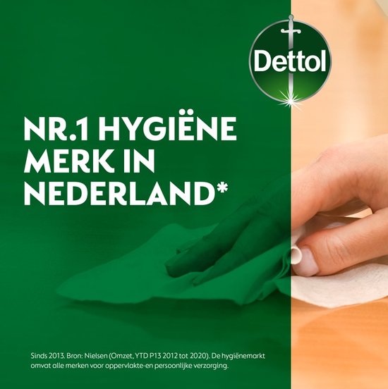 Dettol Reinigingsdoekjes Power & Fresh Ocean - 110 stuks