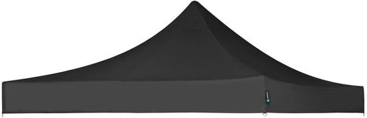 VONROC Dakzeil – Voor Premium Partytent PT501XX – Waterdicht - 50+ UV Bescherming - Zwart