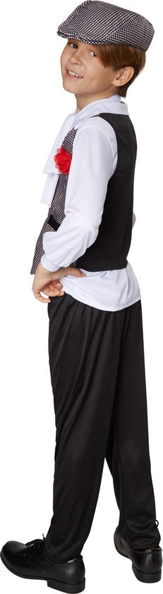 Dressforfun Jongenskostuum swinging charlston 116 (5-6y) - verkleedkleding kostuum halloween verkleden feestkleding carnavalskleding carnaval feestkledij partykleding - 301572
