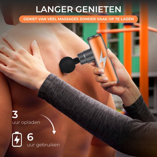 Maicura GO SE - Massage Gun Professioneel - Aluminium Massageapparaat - Massagepistool - Massagegun
