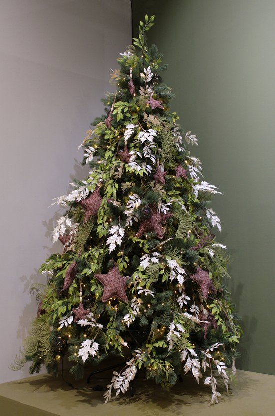 Wintervalley Trees - Kunstkerstboom Lucas met licht - 138x240cm - Groen