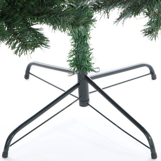 Casaria Kerstboom PVC - Metalen Voet - 240 cm Groen