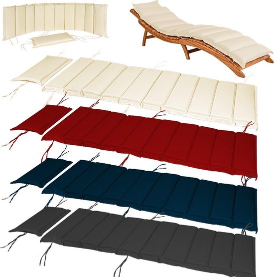 Detex Ligbedkussen - Met Hoofdkussen - 183x56x7cm - Rood