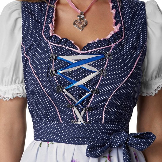 Dressforfun Mini-dirndl Garching model 1 - XL - Verkleedkleding carnaval - Oktoberfest - Verkleden - Feestkleding - Carnavalskleding - Feest - Partykleding