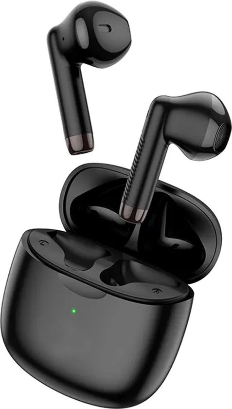 Golden Sound – Draadloze Oordopjes – Bluetooth 5.1 & Universele Pasvorm – Voorzien Van Oplaadcase En Slimme Touchfuncties – Voor Sport En Handsfree Bellen – Zwart Kunststof