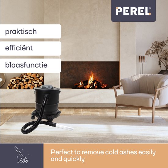 Perel Aszuiger, HEPA-filter, blaasfunctie, 1200 W, 20 l