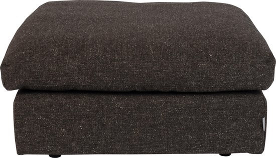Zuiver Sense Hocker Espresso - Poef - 92x47x92 cm - Bruin