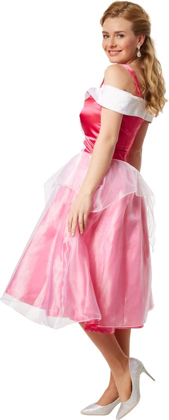 Dressforfun Kostuum prinses Aurora XXL - verkleedkleding kostuum halloween verkleden feestkleding carnavalskleding carnaval feestkledij partykleding - 301877