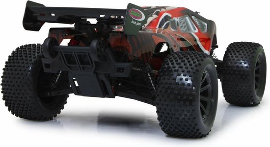 Jamara RC Brecter Truggy BL Monstertruck – 1:10 – Lipo Accu – Met LED Verlichting – Krachtige Elektrische Auto - Zwart