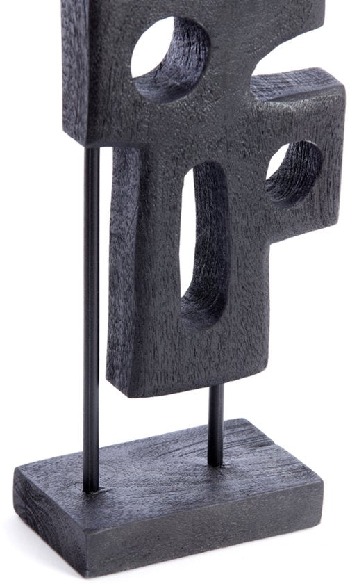 Light & Living - Ornament SALIO - 19x9.5x45cm - Zwart