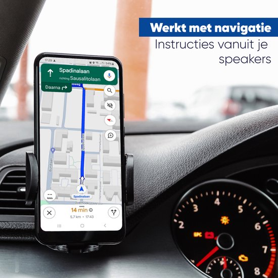 Serve Bluetooth Receiver Auto - FM Transmitter - 25W Supersnel Opladen - Carkit - Autolader USB-C Snellader