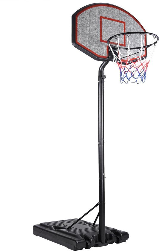 Mobiele basketbalring met verstelbare mand