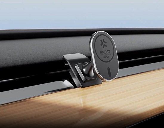 Celly Telefoonhouder MagSafe - Voor Tesla model X, Y , 3 en S - Ventilatierooster/monitor bevestiging - 360° Draaibaar