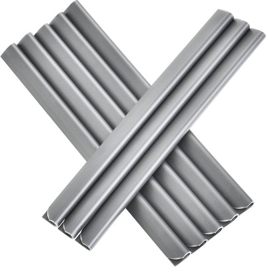 Juskys PVC Privacystrip - 1 stuk - Grijs