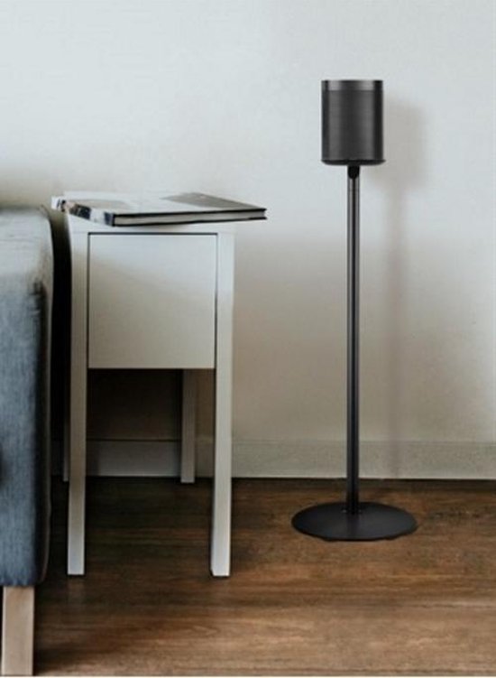 VVD Gaming Vloerstandaard - 25x25x72cm - Zwart - Aluminium - Kunststof