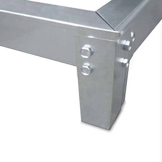 Gardebruk Aluminium Kas - 7,6 m³ met Fundering