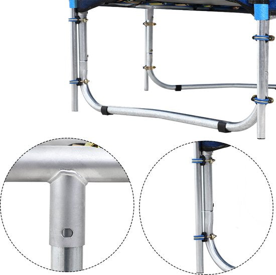 Monzana Trampoline 305cm - Incl. Veiligheidsnet & Ladder - Blauw