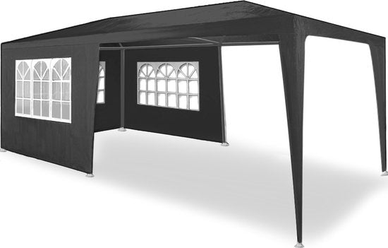 Casaria Tent Rimini Antraciet 3x6m UV-bescherming 50+