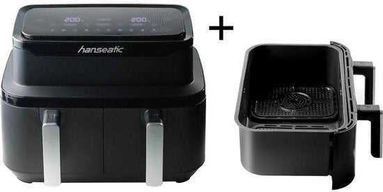 Hanseatic HAF212600D Heteluchtfriteuse 2 in 1
