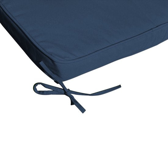 Ligbedkussen - Blauw - 196x55x5cm