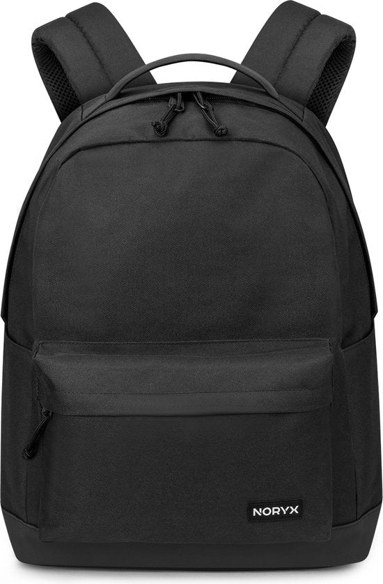 Noryx Origin Rugzak 27L - 15,6 inch - Laptop Rugtas - Schooltas - Heren en Dames - Spatwaterdicht - Zwart