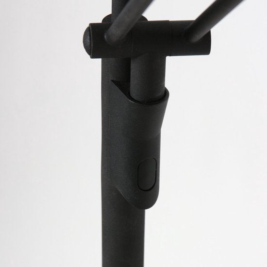 Steinhauer Exclusive - vloerlamp - Zenith2 - zwart - kunststof metaal - design lamp - LED - 4390ZW