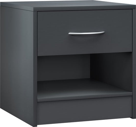 Casaria Nachtkastje - Lade Hout 41x39x28cm - Wit