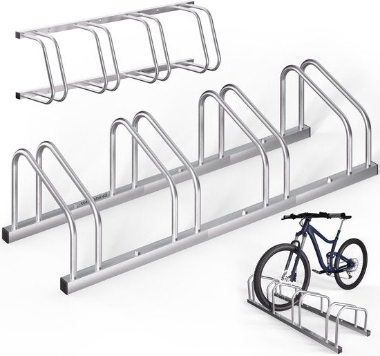 Monzana Fietsenrek 4 Fietsen - Bandbreedte 30-65mm - 37cm Wielafstand