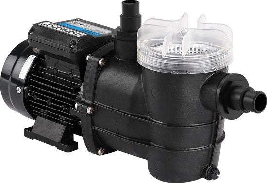 Monzana Filterpomp + Voorfilter - 10.980 l/u 450 W IPX5 – Zwart