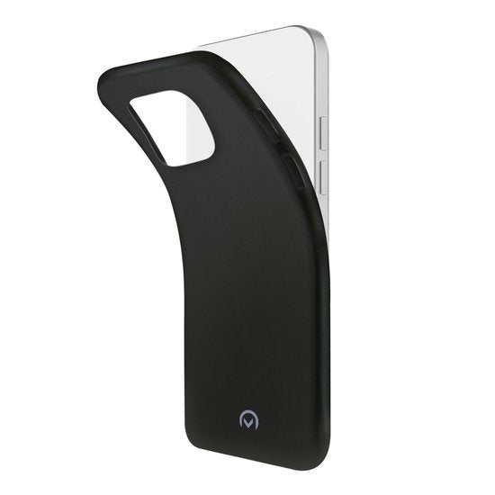Mobilize Rubber Gelly Telefoonhoesje geschikt voor Samsung Galaxy A41 Hoesje Flexibel TPU Backcover - Matt Black