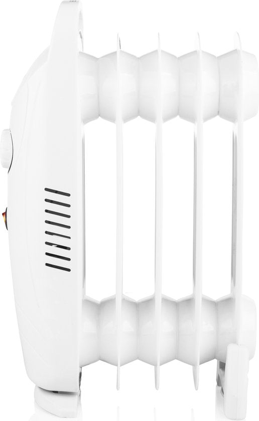 Tristar Elektrische Kachel KA-5103 - Oliegevulde radiator - 500 Watt - 5 ribben - Compact - Wit
