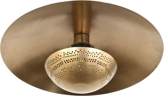 Anne Lighting plafonniere Brassi - brons - metaal - 42 cm - E27 fitting - 3681BR