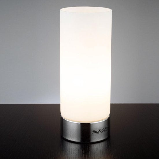 Monzana Tafellamp Lumo - 2 Stuks Touch Dimbaar - Grijs