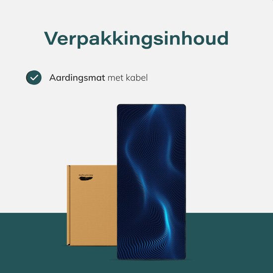 Soft & silky XL Aardingsmat - Aardingslaken - Aarden - Aarding - Grounding Mat