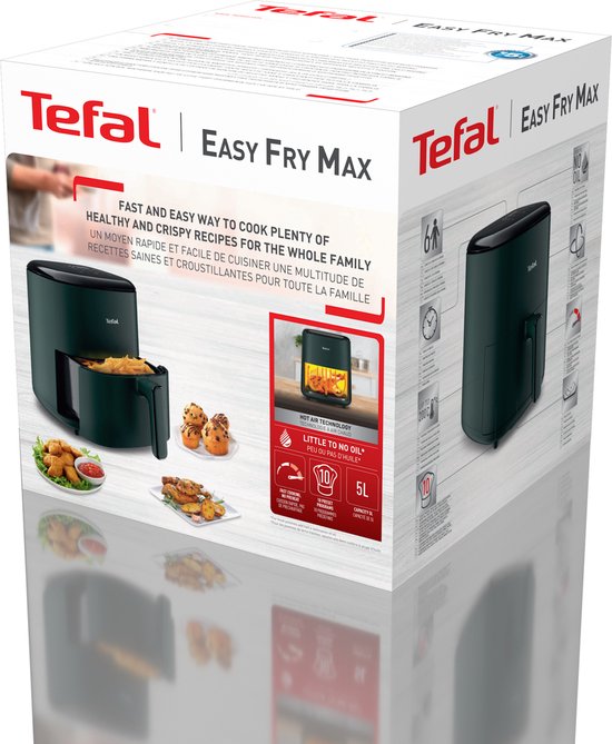 Tefal Easy Fry Max EY2453 - Heteluchtfriteuse - 5L - 1500W